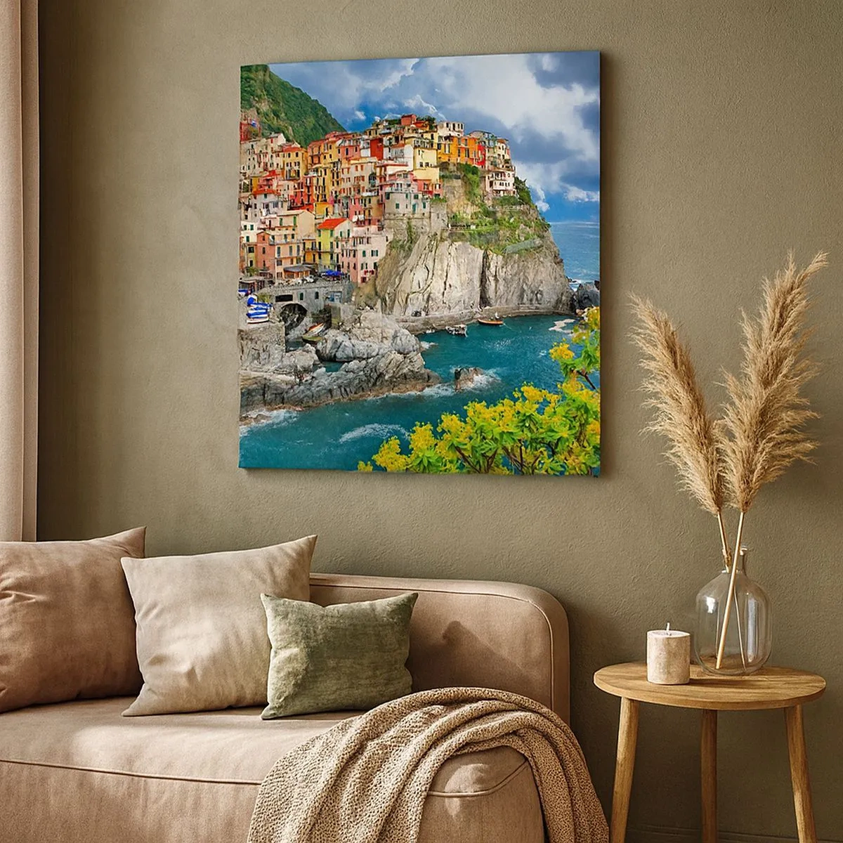 Quadro su tela - Stampe su Tela - Aggrappate alla roccia - 30x30 cm