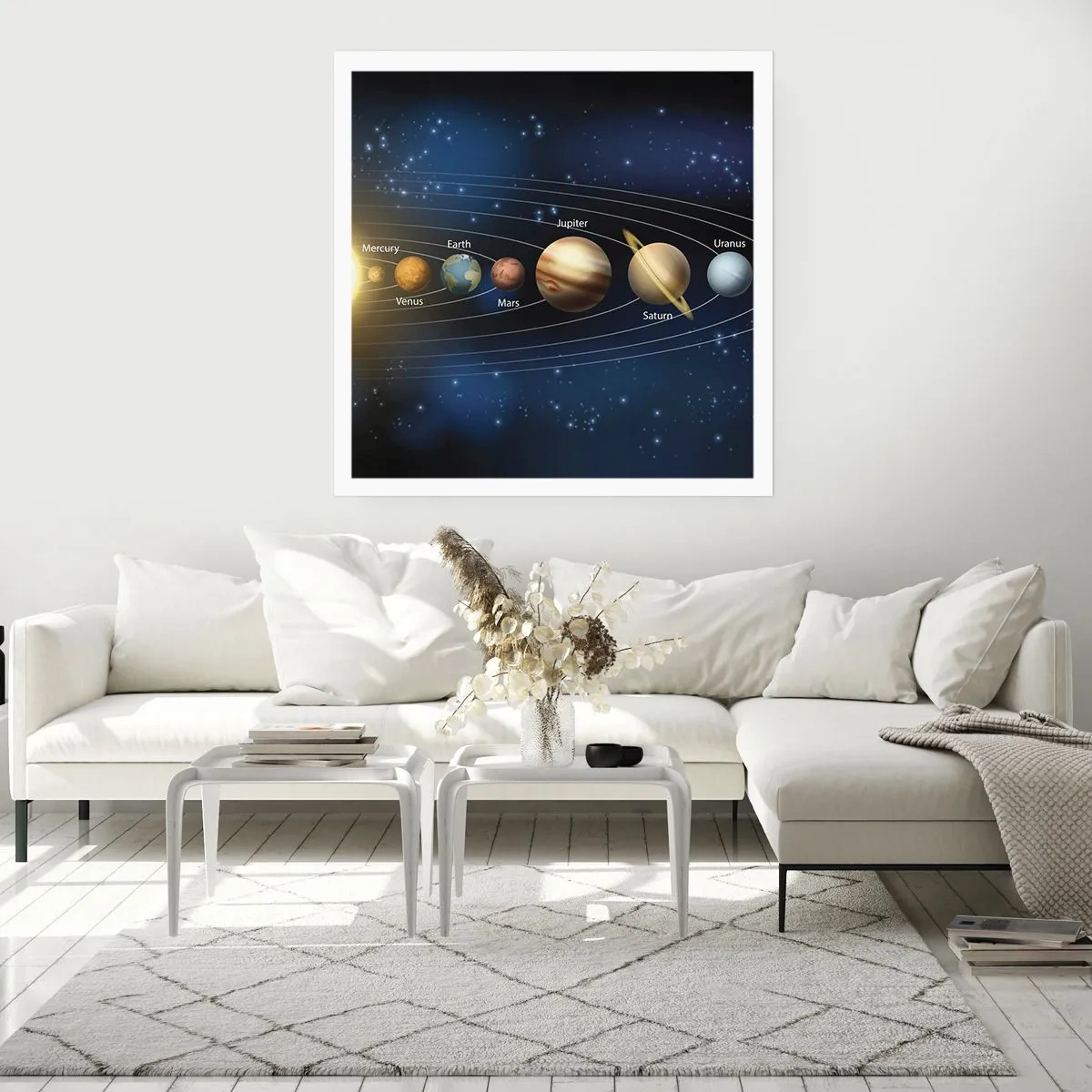 Poster - Uno su dieci - 60x60 cm