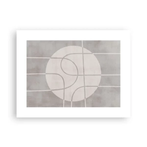 Poster - Tondo e dritto - 40x30 cm