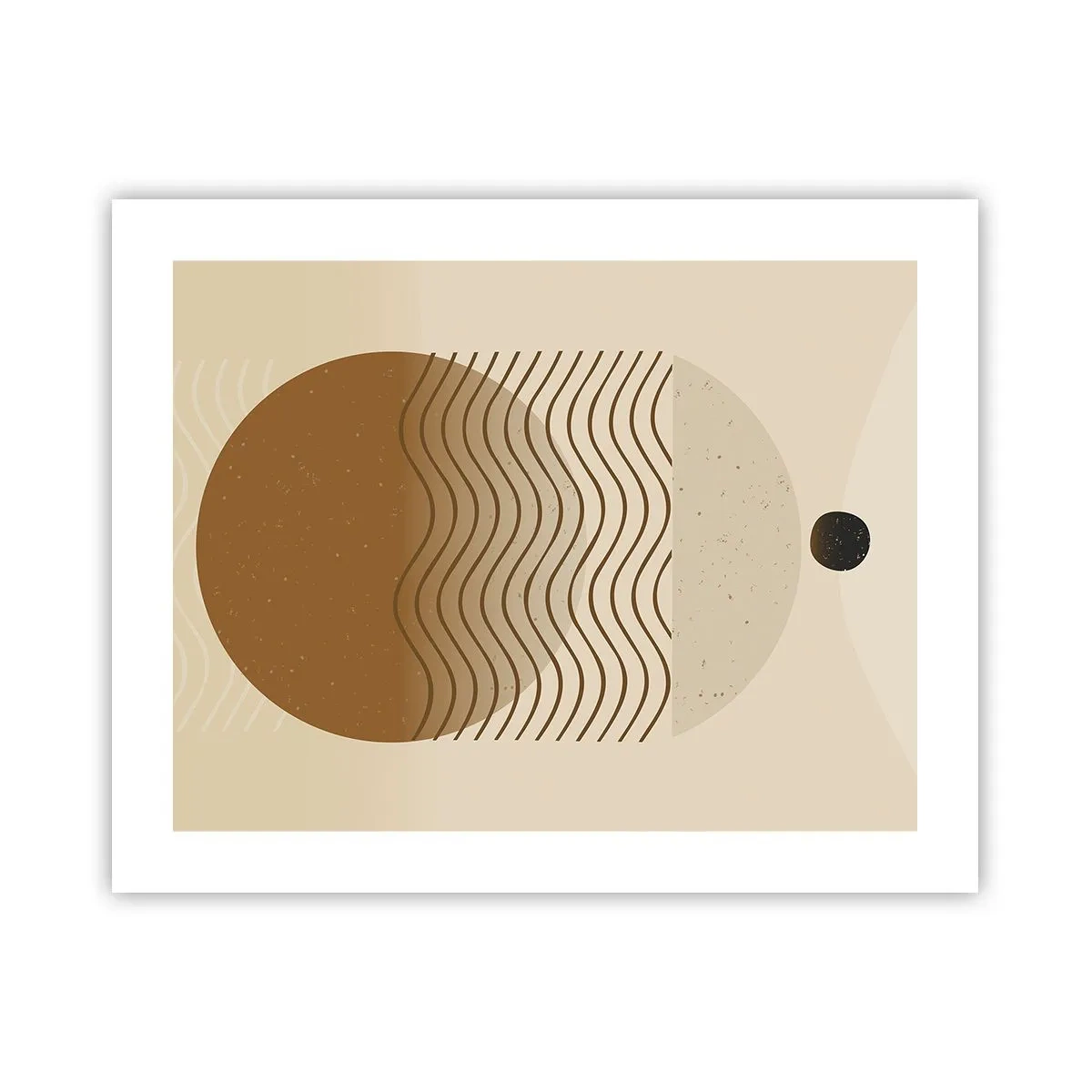 Poster - Sull'origine delle figure geometriche - 50x40 cm
