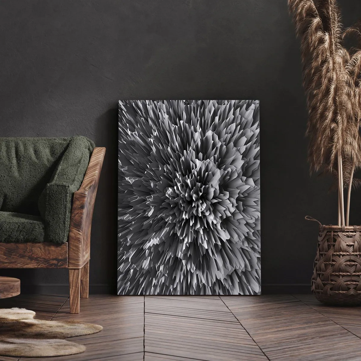 Quadro su tela - Stampe su Tela - Spigolosità massima - 55x100 cm