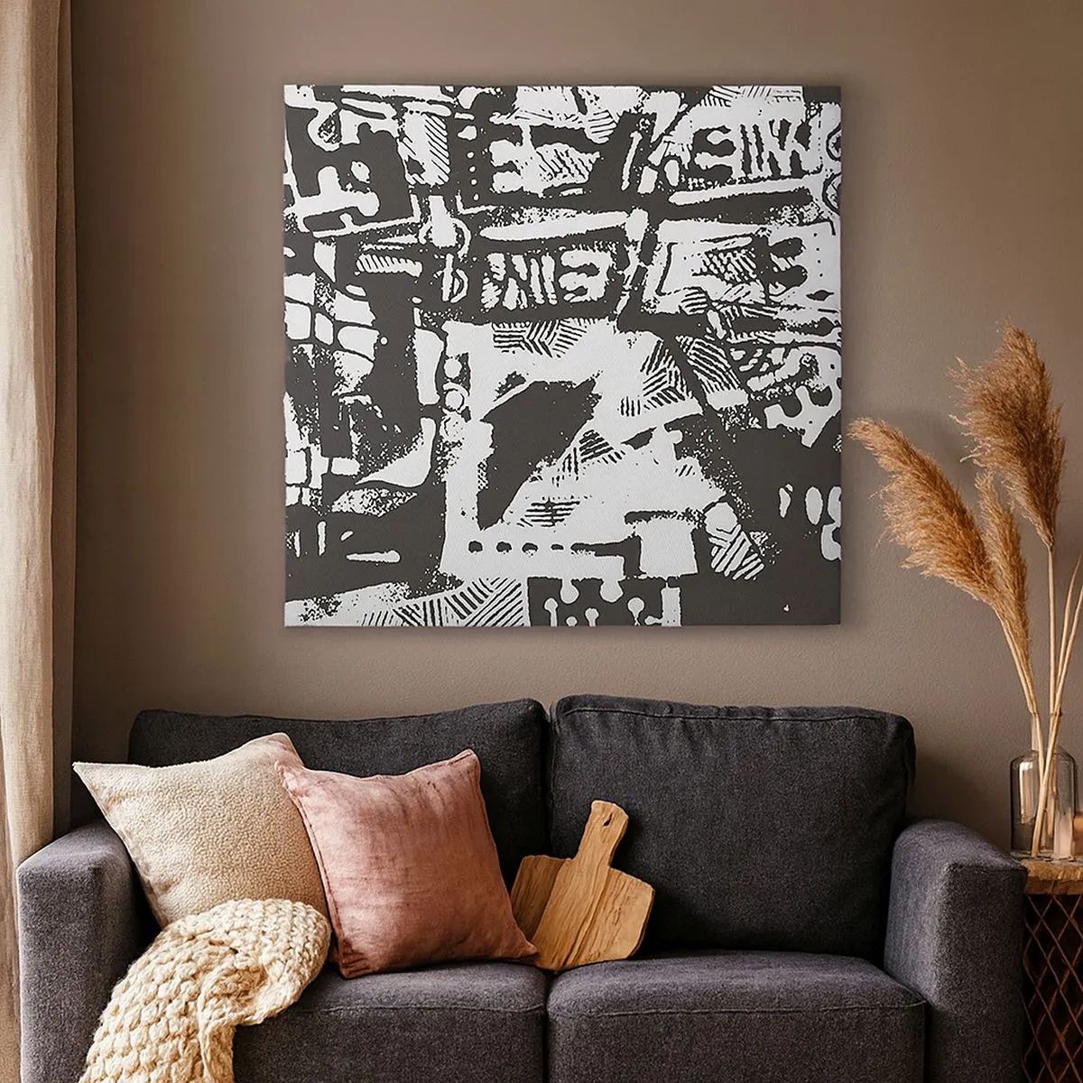 Quadro su tela - Stampe su Tela - Ordine o caos? - 30x30 cm