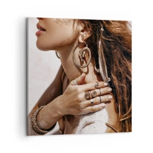 Quadro su tela - Stampe su Tela - Regina della spiaggia selvatica - 50x50 cm