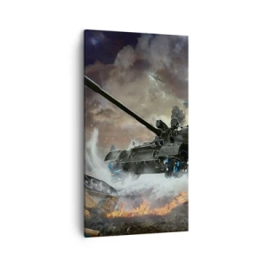 Quadro su tela - Stampe su Tela - La battaglia bella e terribile - 45x80 cm