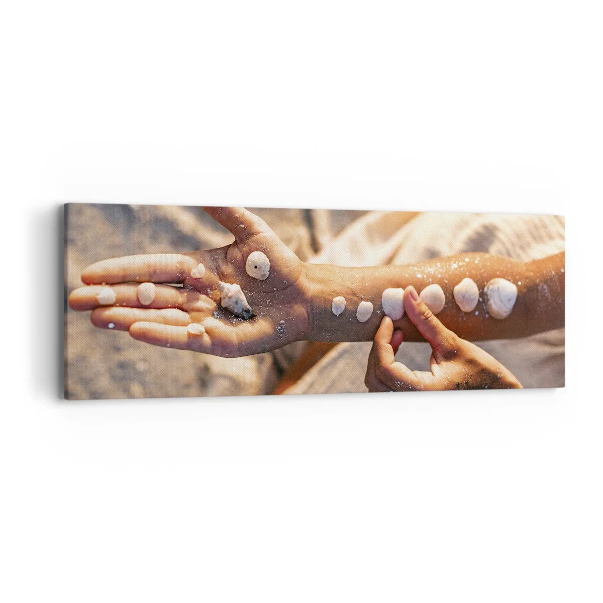 Quadro su tela - Stampe su Tela - La bellezza a portata di mano - 90x30 cm