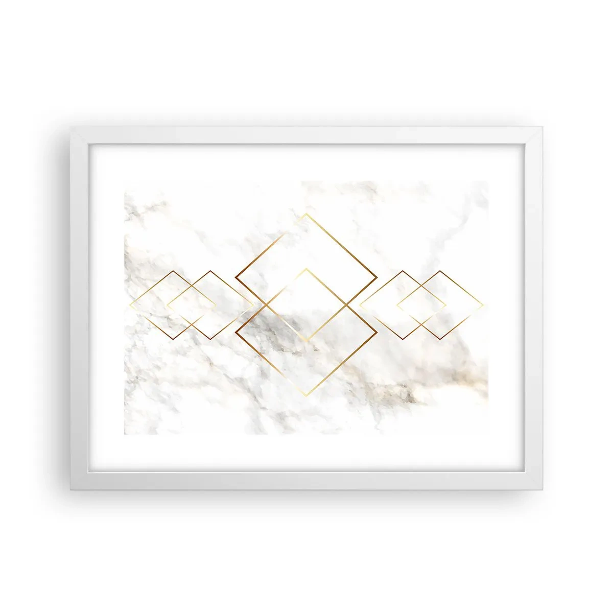 Poster in cornice bianca - Vista sull'infinito - 40x30 cm