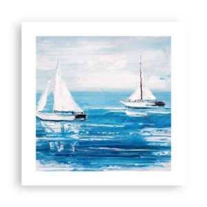 Poster - Con un amico al fianco - 40x40 cm