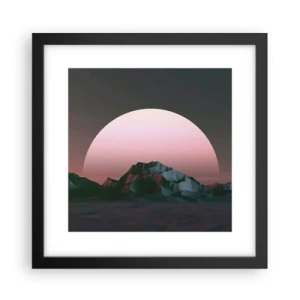 Poster in cornice nera - Nella galassia accanto - 30x30 cm
