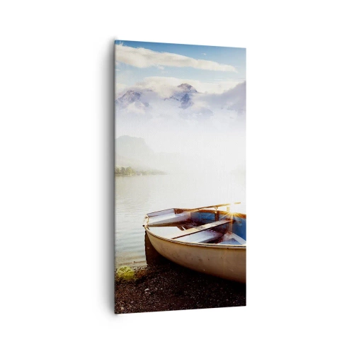 Quadro su tela - Stampe su Tela - Sull'acqua grande e pura - 65x120 cm