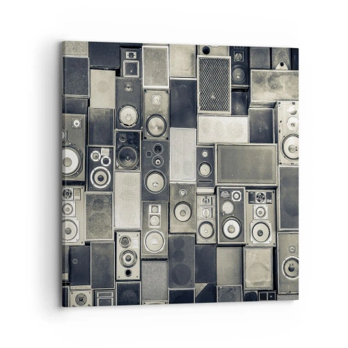 Quadro su tela - Stampe su Tela - Armonia di suoni - 70x70 cm
