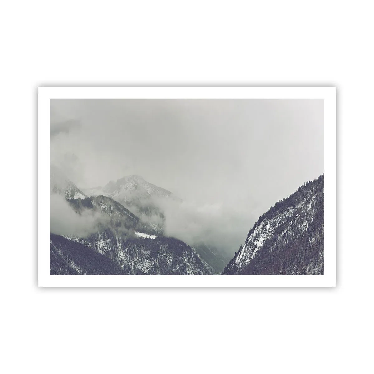 Poster - La valle delle nebbie - 91x61 cm