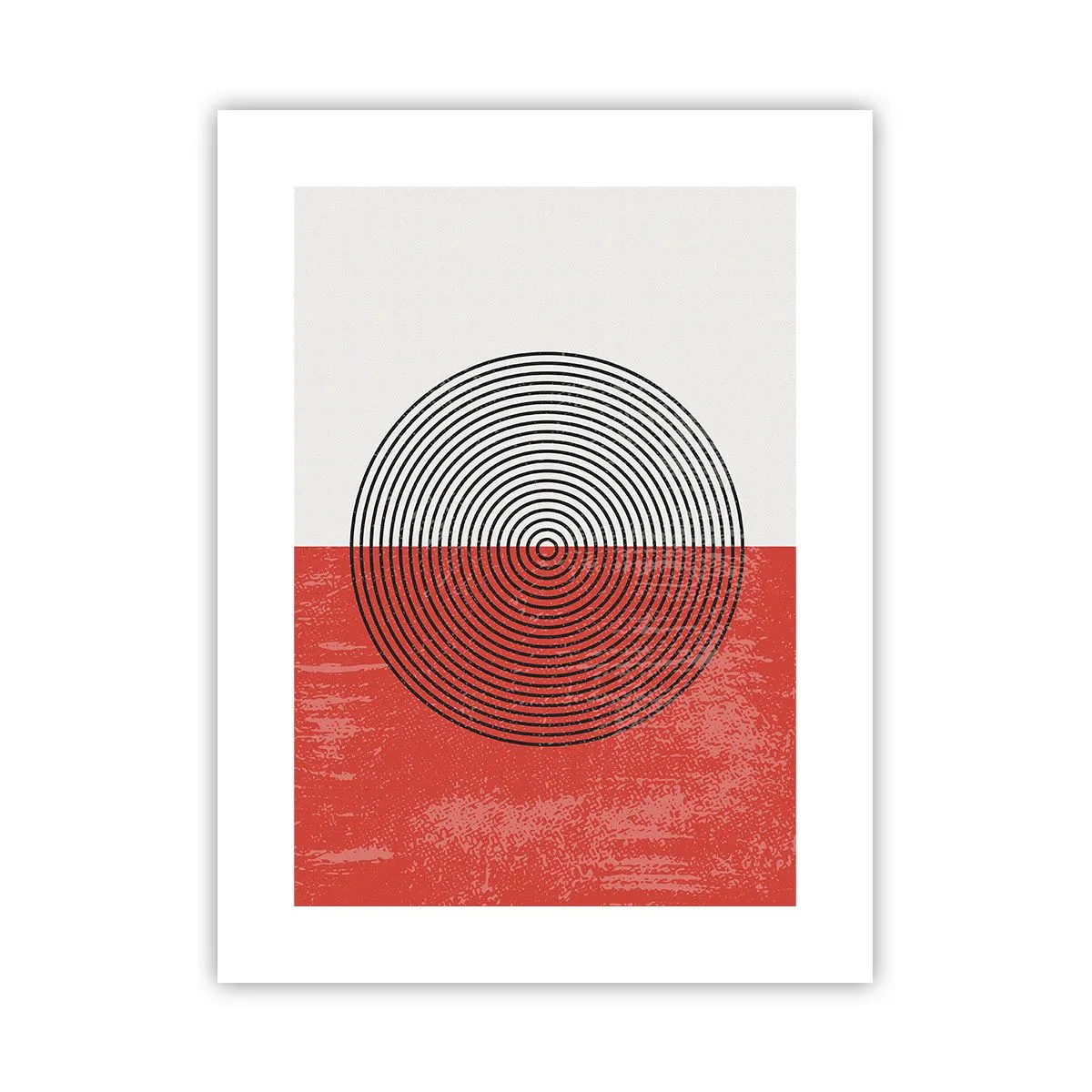 Poster - Dritto al centro - 30x40 cm