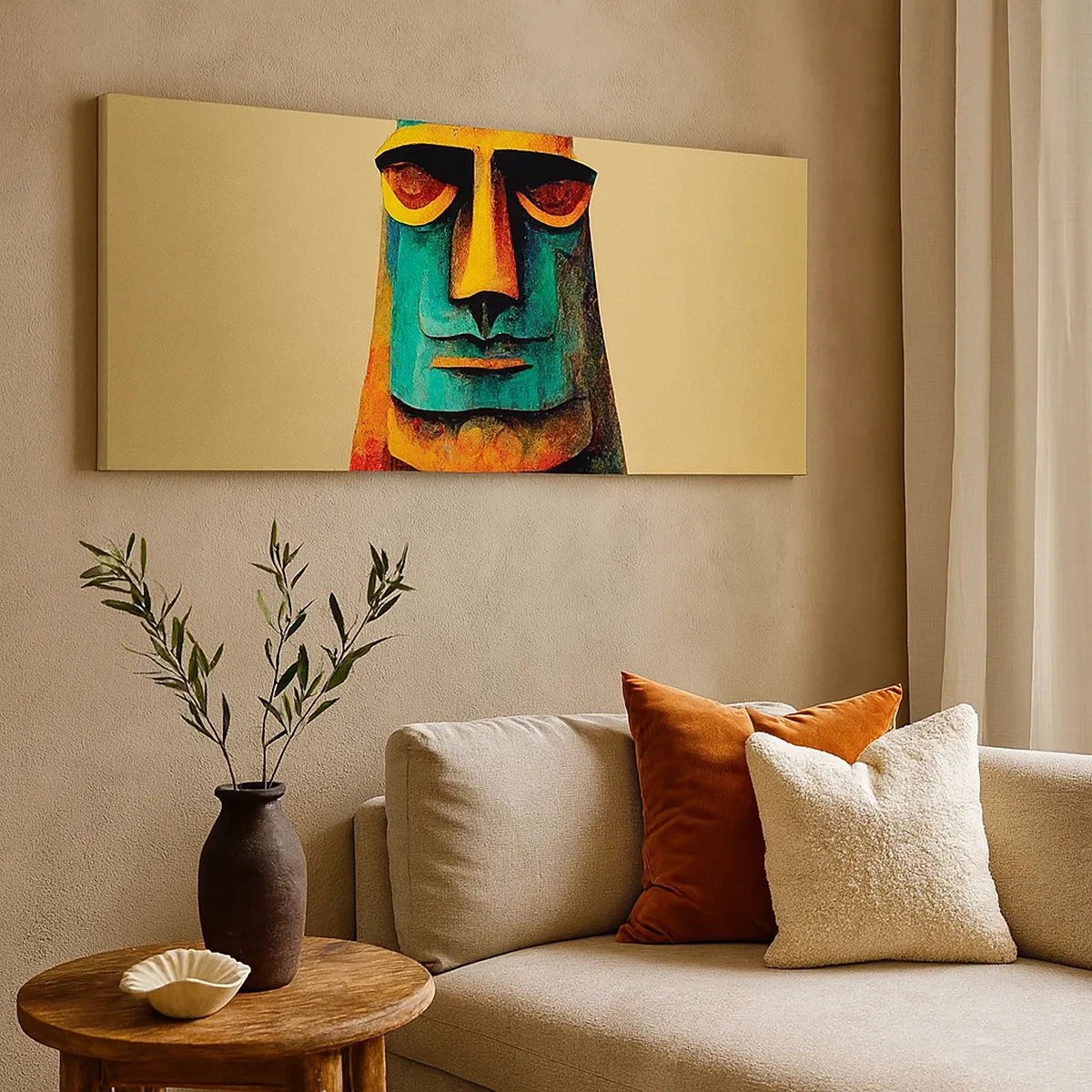 Quadro su tela - Stampe su Tela - Statuario, ma simpatico - 30x30 cm