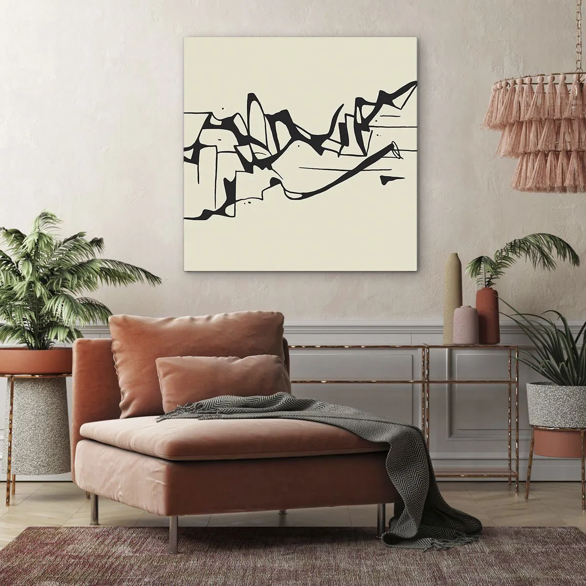 Quadro su tela - Stampe su Tela - Forse è un paesaggio - 30x30 cm