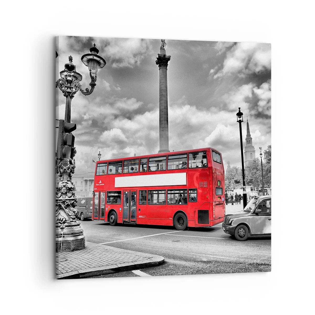 Quadro su tela - Stampe su Tela - Il vero flusso sanguigno della città - 50x50 cm