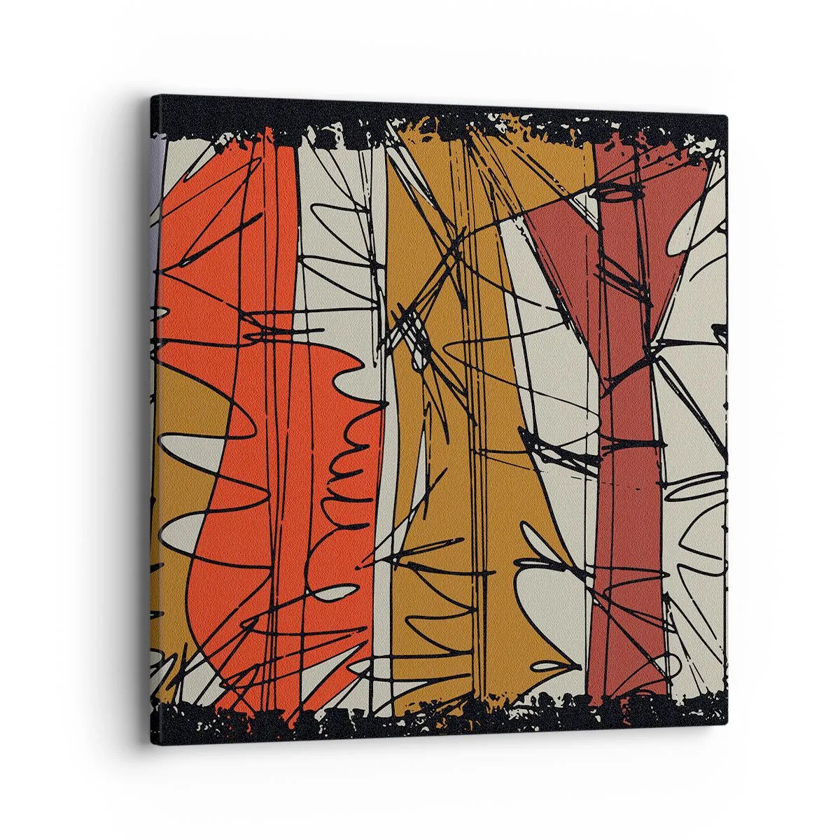 Quadro su tela - Stampe su Tela - Composizione spontanea - 40x40 cm