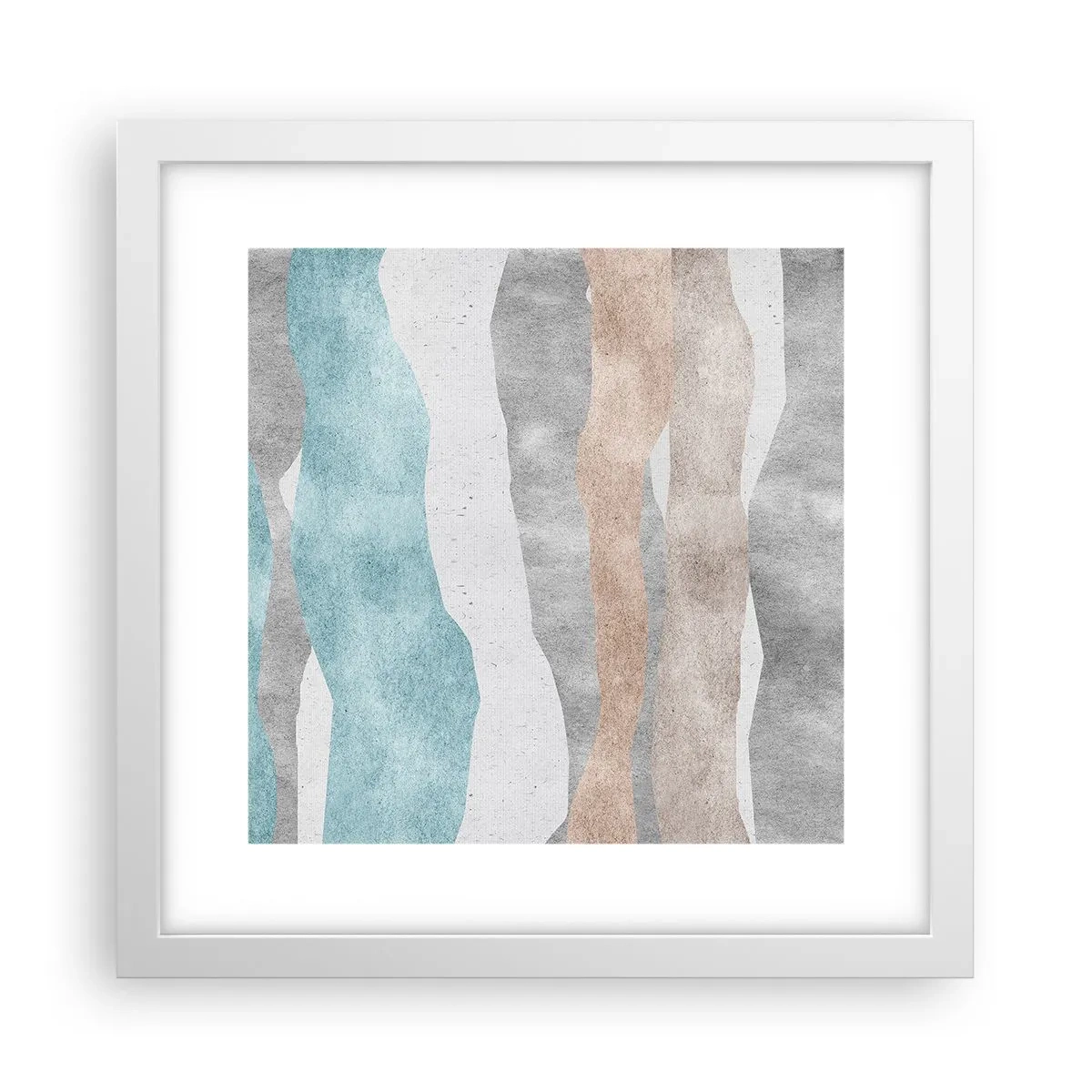 Poster in cornice bianca - Studio di prossimità - 30x30 cm