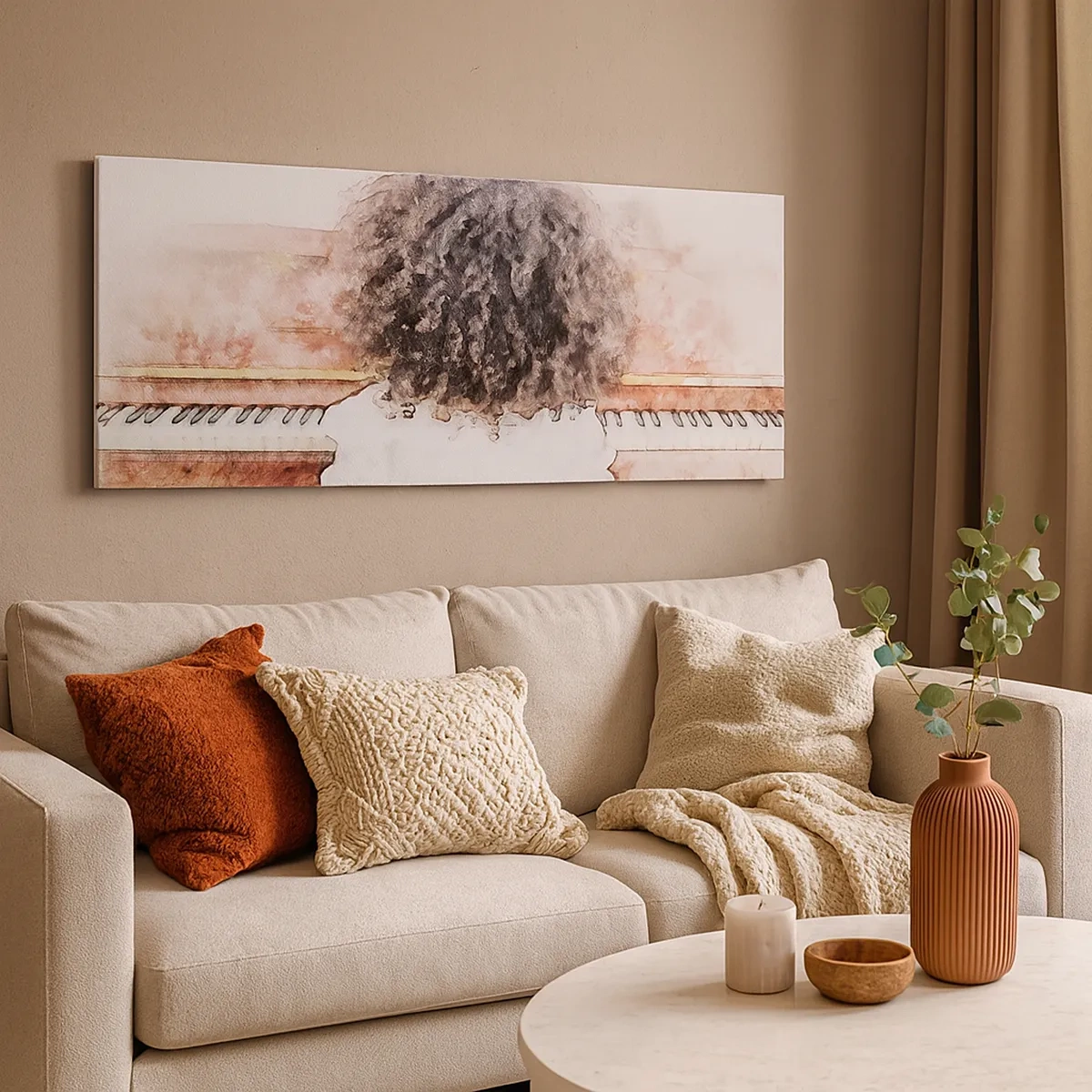 Quadro su tela - Stampe su Tela - Nel nuovo mondo - 30x30 cm