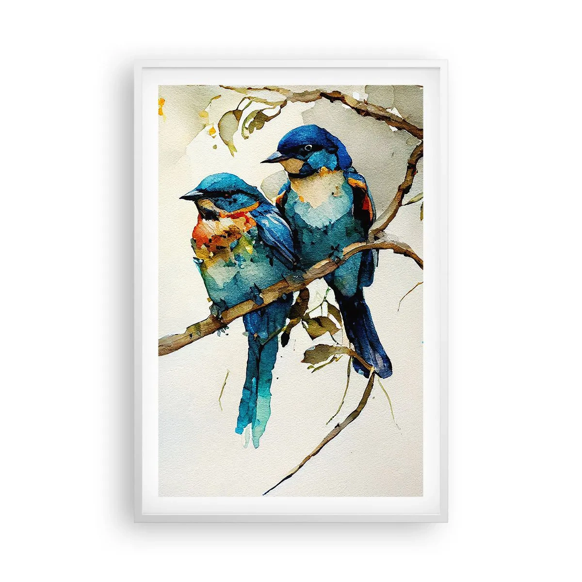 Poster in cornice bianca - Si è offeso? - 61x91 cm