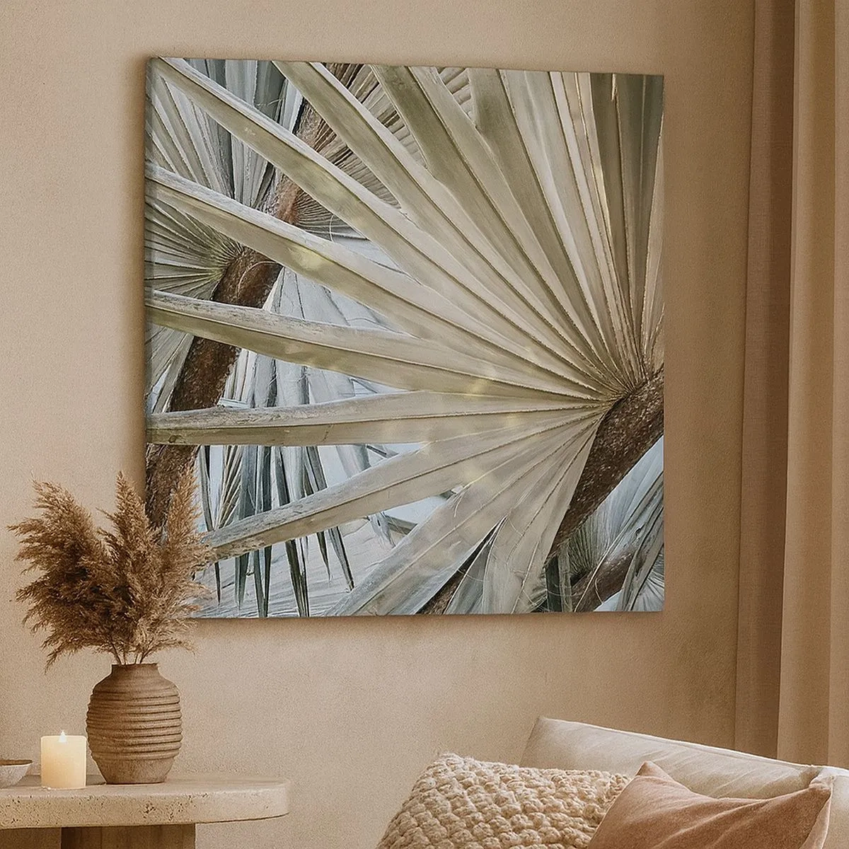 Quadro su tela - Stampe su Tela - Ventagli dei tropici - 30x30 cm