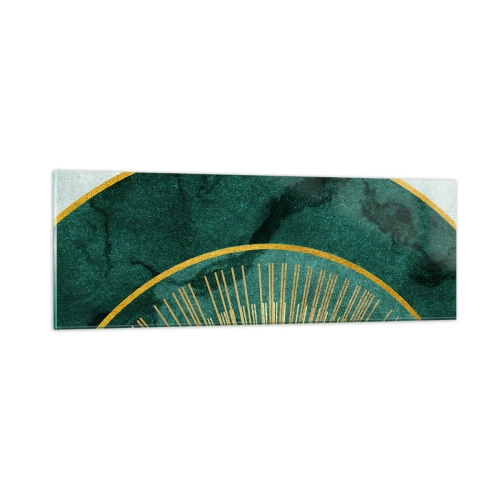 Quadro su vetro - Un altro sistema solare - 90x30 cm