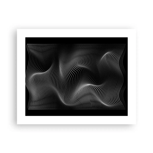 Poster - La danza della luce nello spazio - 50x40 cm