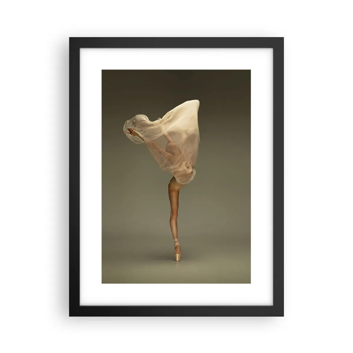 Poster in cornice nera - Adesso vola via - 30x40 cm