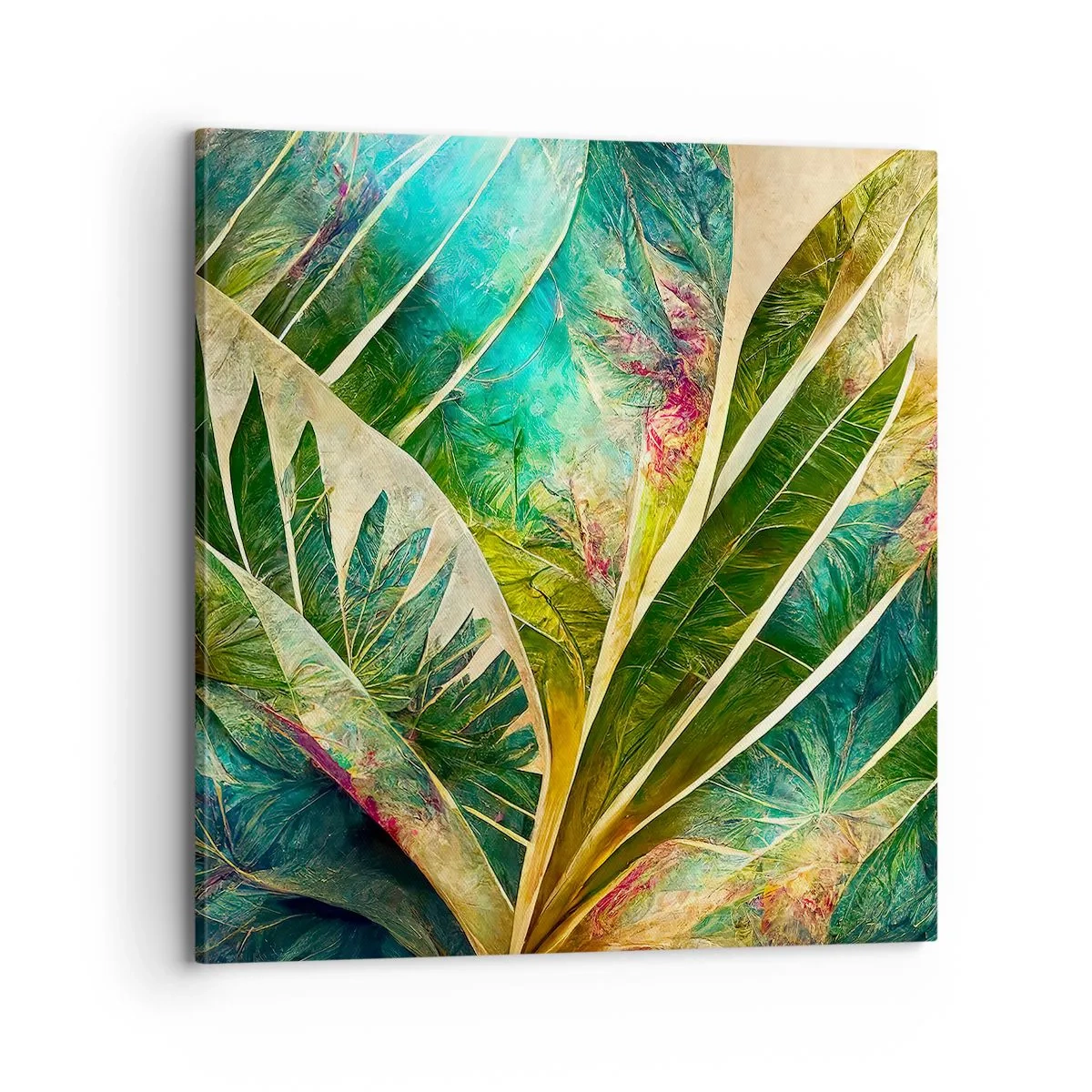 Quadro su tela - Stampe su Tela - I colori dei tropici - 70x70 cm