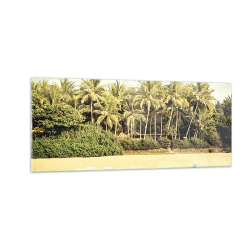 Quadro su vetro - Forse qui? - 100x40 cm