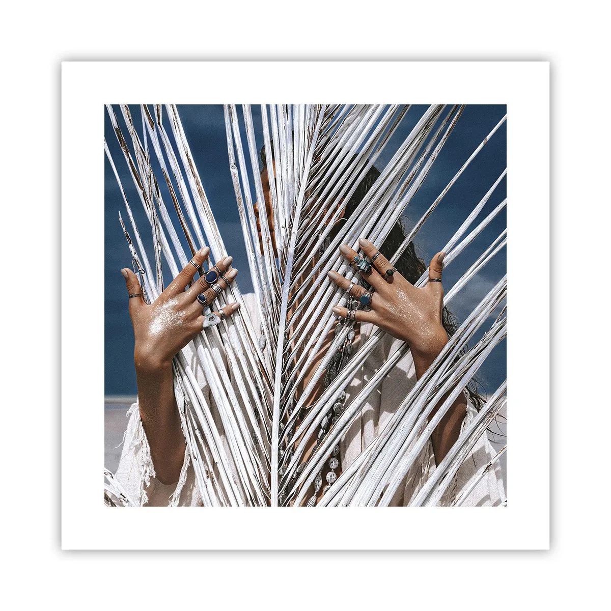 Poster - La ragazza dello sciamano? - 40x40 cm