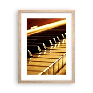 Poster in cornice rovere chiaro - Possibilità illimitate - 30x40 cm