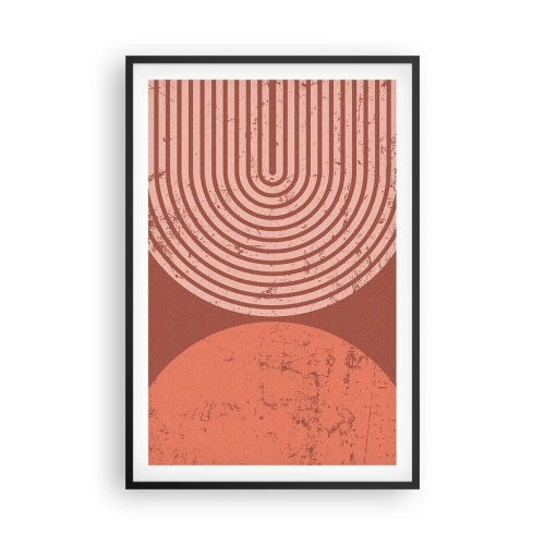 Poster in cornice nera - Rapporti stretti - 61x91 cm