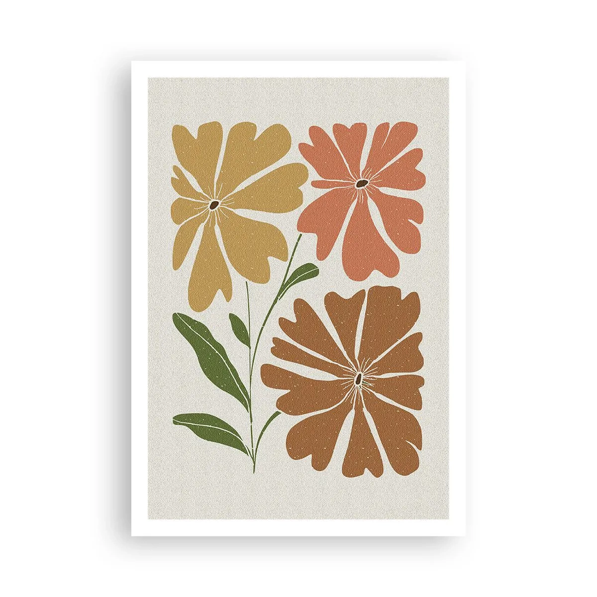 Poster - Natura e geometria - 70x100 cm