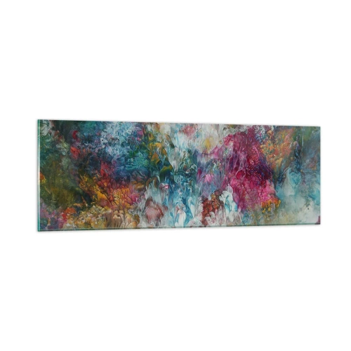 Quadro su vetro - In piena fioritura - 90x30 cm
