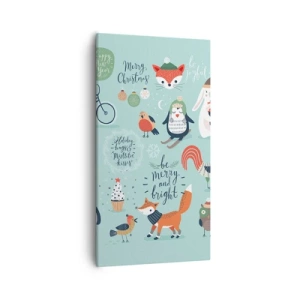 Quadro su tela - Stampe su Tela - Che sia sempre festa! - 55x100 cm