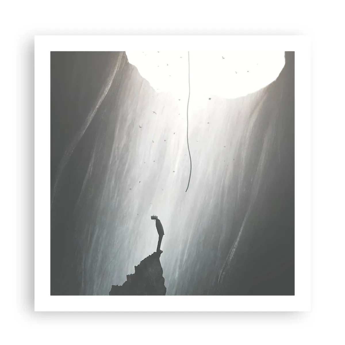 Poster - C'è sempre una via d'uscita - 60x60 cm