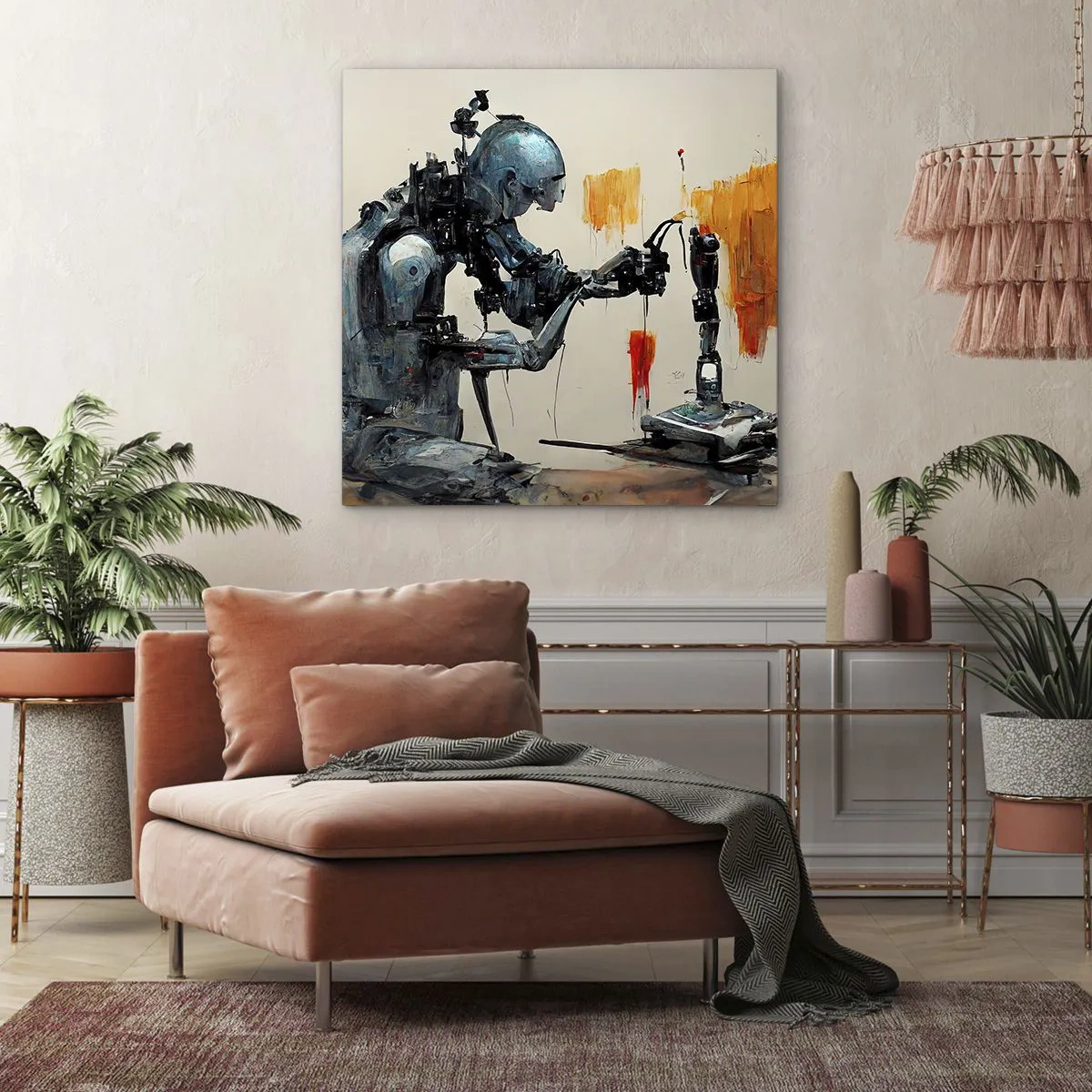 Quadro su tela - Stampe su Tela - È già domani... - 60x60 cm