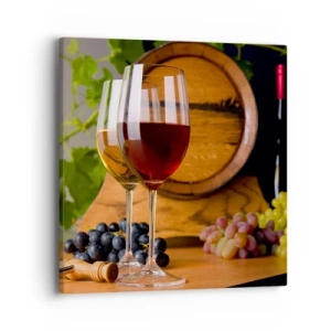 Quadro su tela - Stampe su Tela - Come presso gli antichi conoscitori - 40x40 cm