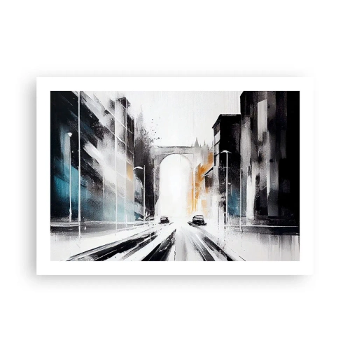 Poster - Studio di città: architettura e movimento - 70x50 cm