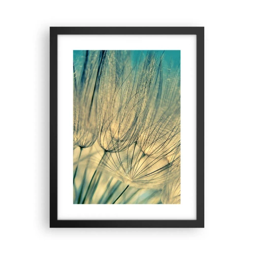 Poster in cornice nera - Aspettando il vento - 30x40 cm