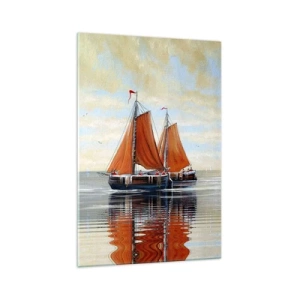 Quadro su vetro - Naviga, marinaio... - 70x100 cm