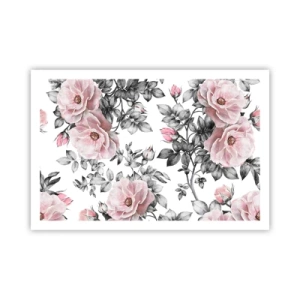 Poster - Perdersi tra le rose - 91x61 cm