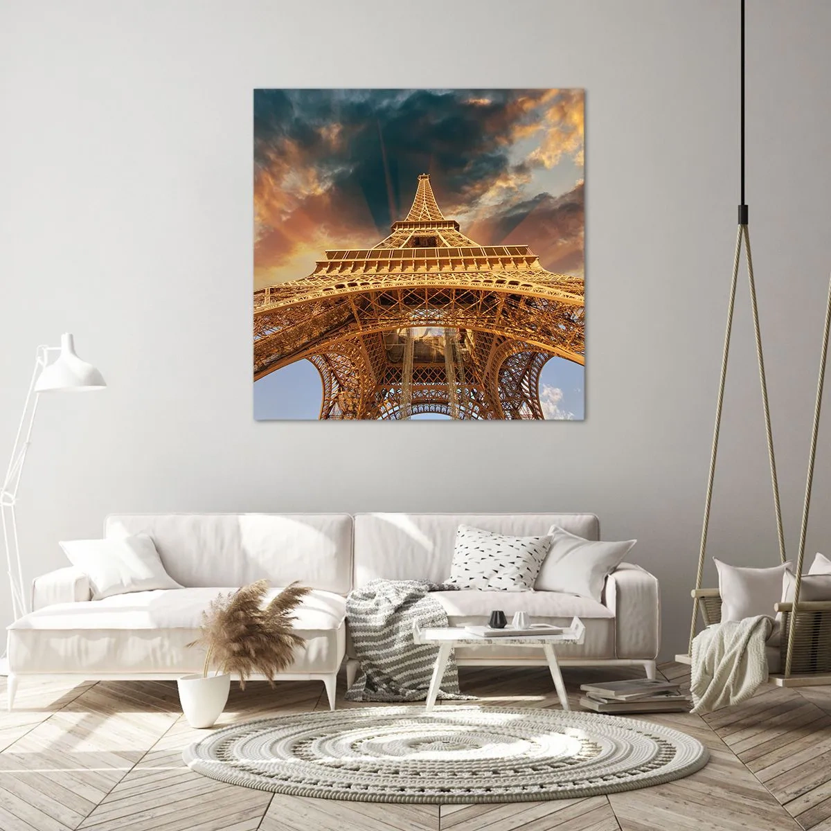 Quadro su tela - Stampe su Tela - Come gli uomini hanno raggiunto il cielo - 30x30 cm