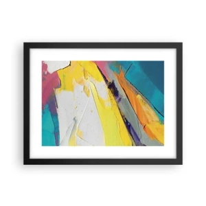 Poster in cornice nera - Anatomia della luce - 40x30 cm