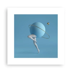 Poster - E i pianeti folleggiano - 30x30 cm