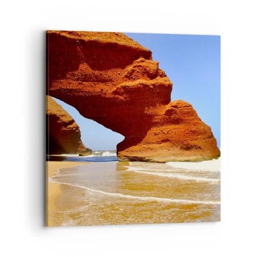 Quadro su tela - Stampe su Tela - Migliaia di anni di acqua e vento - 70x70 cm