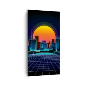 Quadro su tela - Stampe su Tela - Davvero vuoi tornare al mondo reale? - 65x120 cm