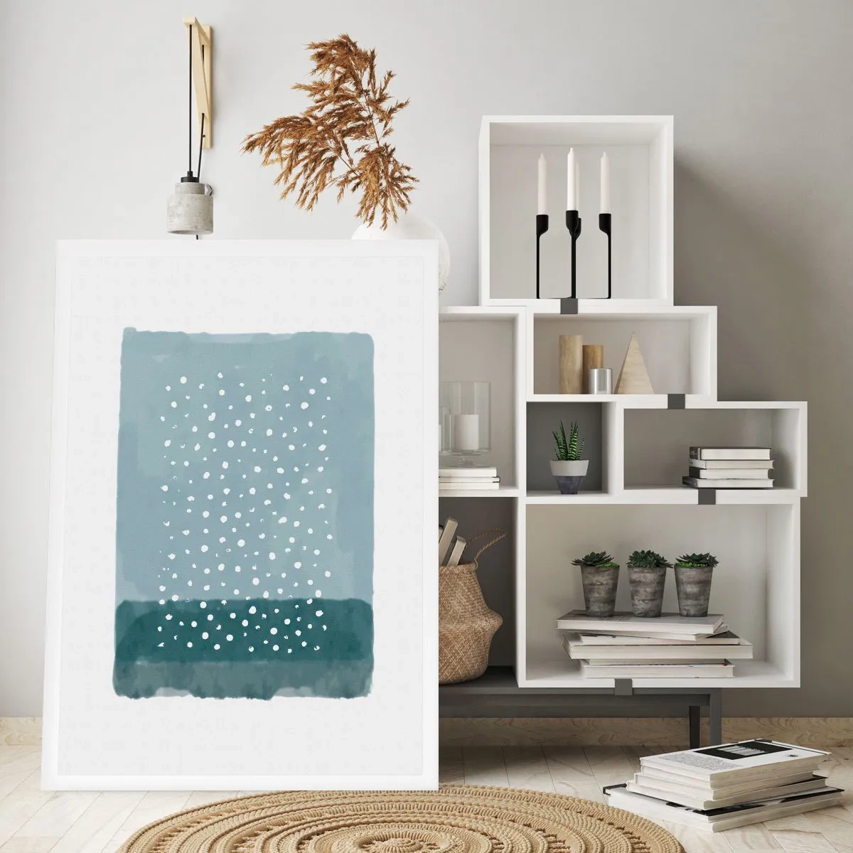 Poster - Spuntate nel blu - 40x50 cm