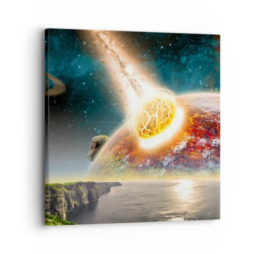 Quadro su tela - Stampe su Tela - Dramma cosmico - 30x30 cm