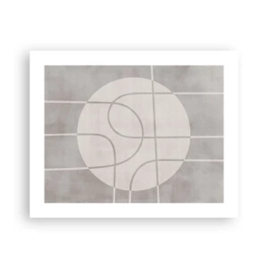 Poster - Tondo e dritto - 50x40 cm